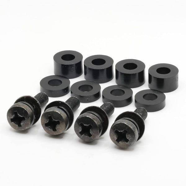 M8 Wall Mount Screws, Compatible with Samsung 11-13mm Installations, Complete Kit with Screws, Black Plated