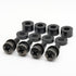M8 Wall Mount Screws, Compatible with Samsung 11-13mm Installations, Complete Kit with Screws, Black Plated