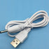 USB Charging Cable for Constellation Night Light,Baby Kids Lamp,Moon Star Sky Projector Rotating Cosmos USB to DC 3.5 Cable