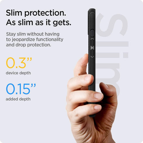 Spigen 13 (2020) Mag Armor (MagFit) Compatible with MagSafe Designed for iPhone Mini Case - Matte Black