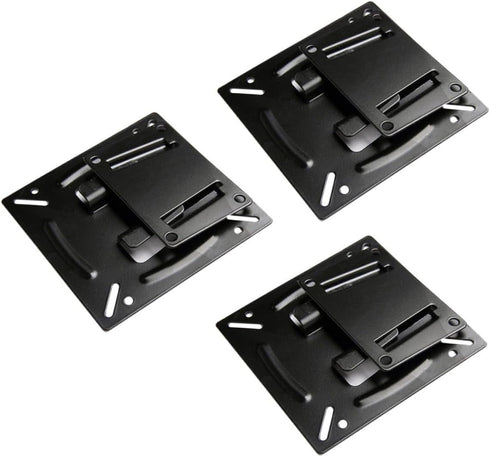 COHEALI 3pcs 14-24 Inch LCD Tv Wall Mount Brackets Metal Fixed Stand Holder