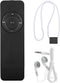 Dioche USB MP3 Player with 32GB Expandable Memory, Includes 3.5mm Earphones & Clip,
