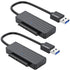 SATA to USB 3.0 Adapter 2 Pack, USB SATA III Hard Drive to USB Adapter Cable for 2.5 Inch SSD Data Transfer
