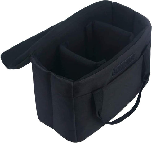 BOMKEE Camera Inserts - Padded Insert Liner for DSLR SLR Protective Bag, Waterproof Foldable Pouch for Lens Accessories
