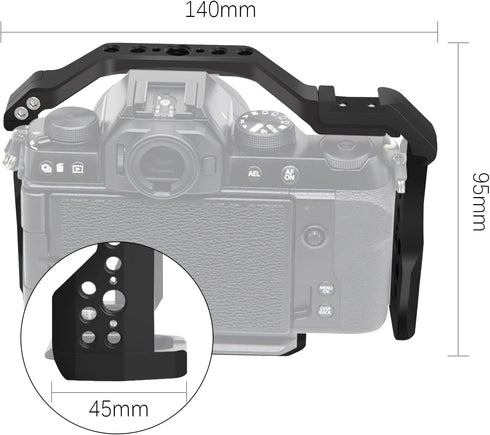 XS10 X-S10 Cage, Camera Case for Fuji XS10 X-S10