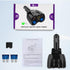 Cigarette Lighter Splitter 2 Socket, Qidoe 150W Cigarette Lighter Adapter 20W USB C Car Charger and 18W QC3.0 Multi