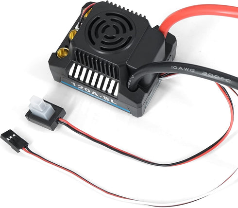 Irfora 120A 4-6S 5A/5.8V 3660/3670/3674 1/8 Brushless ESC with BEC for Brushless Motor Remote Control Car/Off-Road/Boat