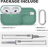 AirPods 3 Case Cover, Silicone Protective Skin with Keychain and Cleaner Kit for Apple AirPod 3rd Generation