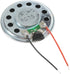 YXQ 0.5W 8 Ohm Micro Internal Speaker, 30mm Dia Round Metal Shell with Wire for PC Laptop DVD/EVD (4Pcs)