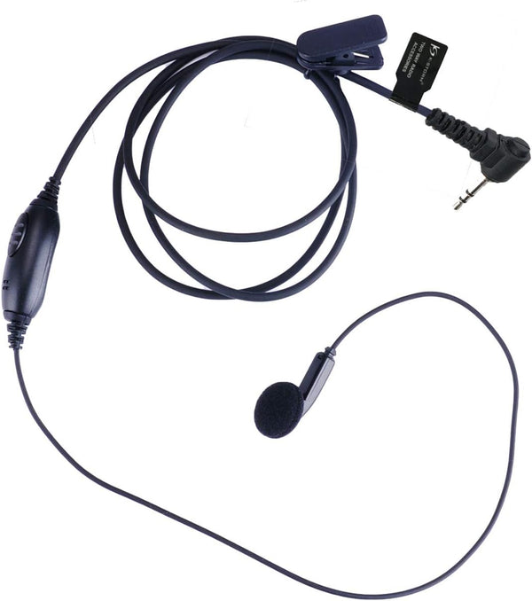 1 Pin Earpiece Headset, Compatible with Motorola T100, T200TP, T460, T600, Garmin Rino Walkie Talkie