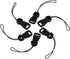 Quick Release Camera Strap, 6 Pcs Black QD Loops Connector for Digital Cameras, Binoculars