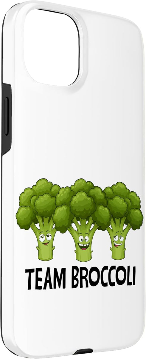Funny Healthy Food Broccoli Outfit 15 Team Broccoli Funny Vegetable Broccoli Case for iPhone Plus