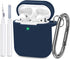 ATUAT Compatible with AirPods Case Cover, Full Protective Silicone Skin Dust-Proof for Apple AirPods 1st 2nd Generation