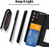 GOOSPERY Card Holder Wallet Case for Galaxy S21 Ultra 6.8"(2021), Magnetic Door Closure, Protective Dual Layer