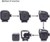 Ximimark Standard Protective Housing Frame Case Mount Holder for GoPro Hero 4 Session