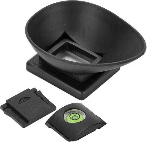 Camera VIEWFINDER Eyecup 22MM Rubber Cover with Spirit Level for 5D 6D