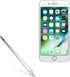 BoxWave AccuPoint Active Stylus Pen for Apple iPhone 7 Plus - Electronic Stylus with Ultra Fine Tip - Metallic Silver