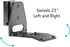 ynVISION.DESIGN Adjustable Wall Mount for Sonos ERA 300 Speaker, 2 Pack