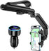Phone Mount for Car, Rearview Mirror Holder, Rotatable and Retractable for iPhone and Android Smartphones