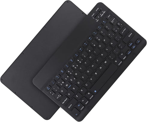 Mini Spanish Keyboard, 78 Keys Multifunctional Touchpad Storage & Presentation Materials