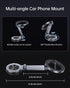 SYNCWIRE Magnetic Phone Holder for Car with 360° Rotation, Adjustable Metal Arm, Fits iPhone 16/15/14/13 Pro Max