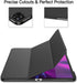 JETech 12.9-Inch (2020/2018 4th/3rd Case for iPad Pro Model, Generation), Compatible with Pencil, Cover Auto Wake/Sleep