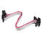 uxcell IDC 14 Pins Connector Flat Ribbon Cable Female Connector, 30cm Length, 5pcs