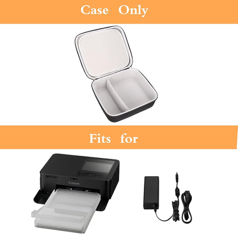 Mchoi Hard Carrying Case for Canon Selphy CP1200/CP1300/CP1500, Shockproof Waterproof Travel Protective Case