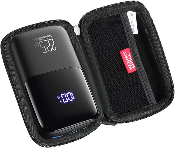 Hermitshell Travel Case for INIU Portable Charger 22.5W PD3.0 QC4.0 Fast Charging 10000mAh Power Bank
