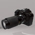 Lens Mount Adapter Manual Focus with Optical Glass and Cap, Compatible with Minolta Rokkor MD MC Mount Lens to Canon