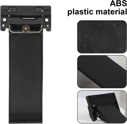 Kickstand Stand Replacement Repair Parts, Back Shell Holder Tool Kit Compatible with Switch Console, Transparent