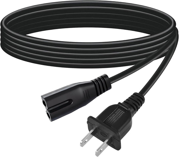 Metasources 2-Prong AC in Power Cord Cable Plug Lead Compatible with RCA DRC-8312