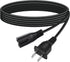 Metasources 2-Prong AC in Power Cord Cable Plug Lead Compatible with RCA DRC-8312