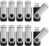 Generic USB Flash Drive (10Pack Black, 4GB)