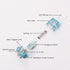Akko 5-Pin 50gf (45pcs) Creamy Cyan Clicky Switch with LED Diffuser for Backlit Mechanical Keyboard - Pre-Lubed