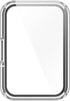 3 FanTEK Compatible for Samsung Galaxy Fit Watch Case for Women Men, Scratch Resistant Shock Absorbing Case, Clear