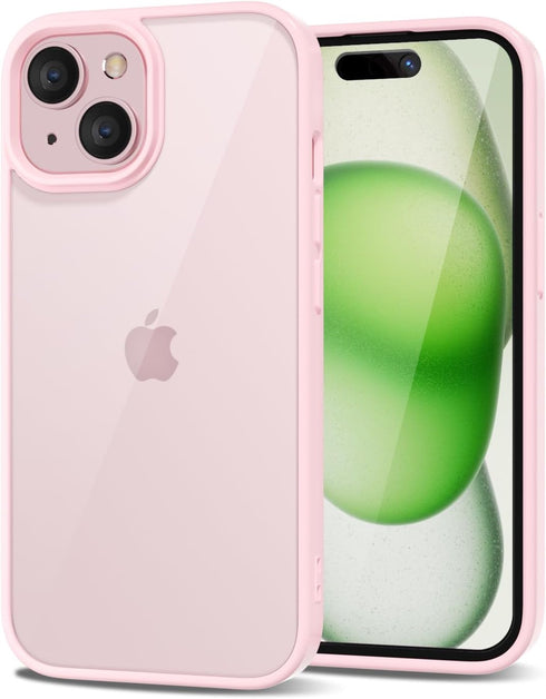 LoeoeL for iPhone 15 Case Clear, Transparent Hybrid 15 Phone Case [Hard Plastic