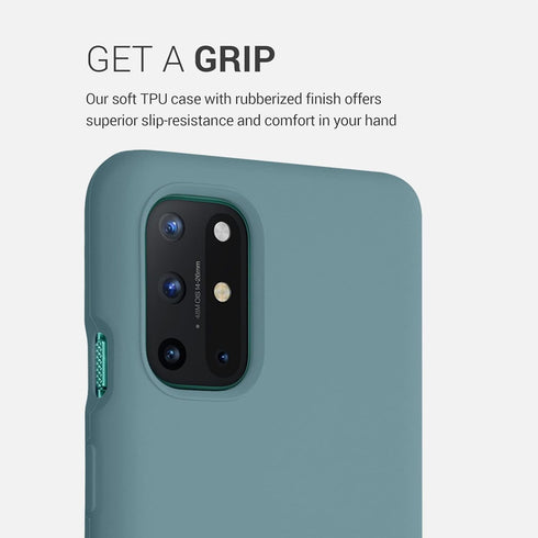 kwmobile TPU Silicone Case for OnePlus 8T - Soft Finish Phone Cover - Arctic Night