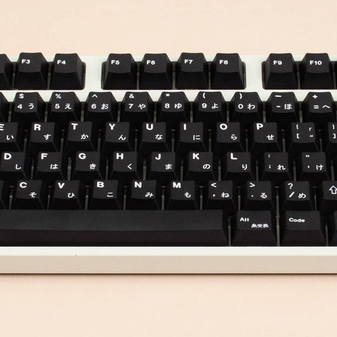 Gliging 130 Keys PBT Japanese Keycaps, Cherry Profile DYE-Sub Navy Theme Minimalist Style for Mechanical Keyboard