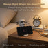 LebriQ 2-in-One Glasses Holder for Nightstand, Moai Phone Stand for Desk and Glasses Holder, Resin Organizer