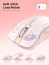 RAPIQUE 2.4 Bluetooth Wireless Mouse - Dual Bluetooth & GHz USB Receiver, Ergonomic Design, Quiet Clicks, Low Power
