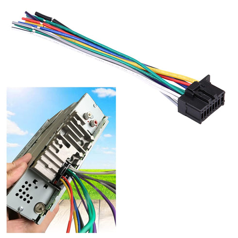 Stereo Radio Wire Harness Cable, 16 Pin Car Stereo Power Speaker Wire for Pioneer 2350 in-Vehicle Technology