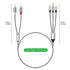 Apitiong 3.5mm 2 (3 1 Compatible)(4.26FT) Lightning to RCA Cable Audio Aux Adapter,RCA to CableUSB C to RCA Audio Cable