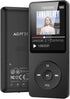 AGPTEK A02X 32GB MP3 Player with Bluetooth 5.3, 1.8 Inch Screen Portable Music Player with Speaker, FM Radio, Voice