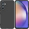 TENOC Phone Case for Samsung Galaxy A54 5G - Black Case Anti-Fingerprint Protective Bumper Matte Cover