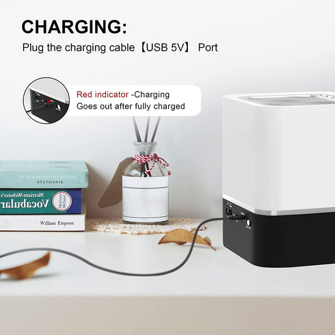Night Lights Bluetooth Speaker, Alarm Clock Bluetooth Speaker, Dimmable Multi-Color Changing Bedside Lamp, Touch Sensor