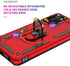 for Samsung A02S Case - with Screen Protector, Military Grade 16ft Drop Tested Cover with Magnetic Kickstand Car Mount