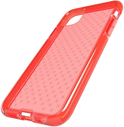 tech21 Evo Check Phone Case for Apple iPhone 11 Pro, 12 ft. Drop Protection, Coral