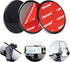 2pcs Heat Resistant Adhesive Dashboard Pad Mounting Disk for Suction Cup Car Phone Mount, 95mm (3.74")