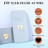 Vin Beauty 8 Pcs Cell Phone Finger Ring, Metal Phone Charm Rings Cute Cell Phones Accessories Finger Grip Sticky Metal